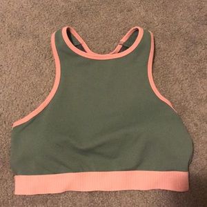 Adorable High Neck Sports Bra/Crop